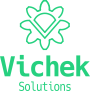 Vichek Solutions Stack Logo 152_VGreen